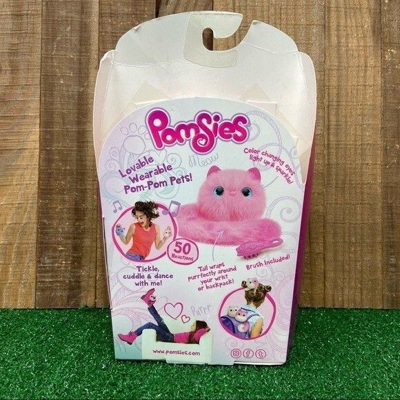 Pomsies: Blossom Plush Wearable Interactive Toy - Picture 2 of 6